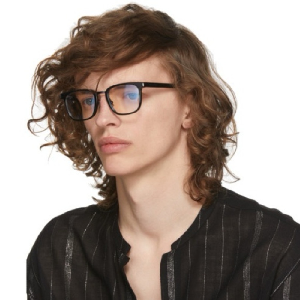 SAINT LAURENT HAVANA OPTICAL UNISEX EYEGLASSES SL222